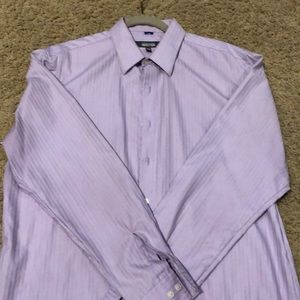 Kenneth Cole Reaction Lavender Dress Shirt